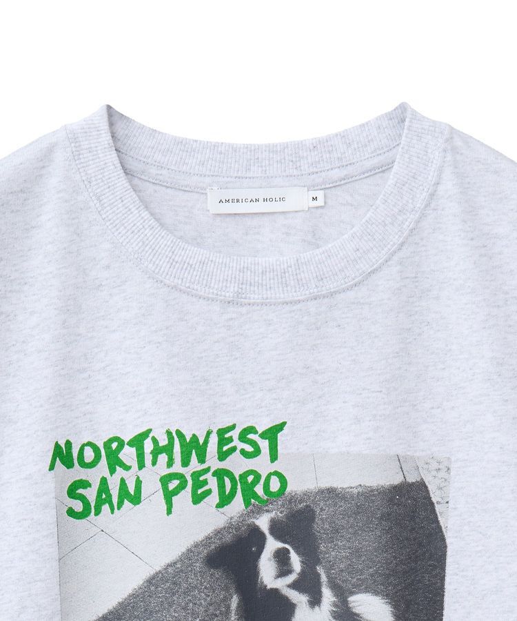 AMERICAN HOLIC「DogフォトプリントTシャツ」|Tシャツ・カットソー|
