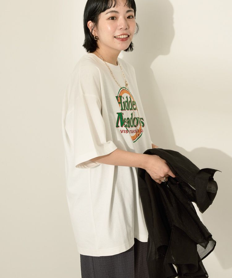 AMERICAN HOLIC「サークルロゴTシャツ」|Tシャツ・カットソー|