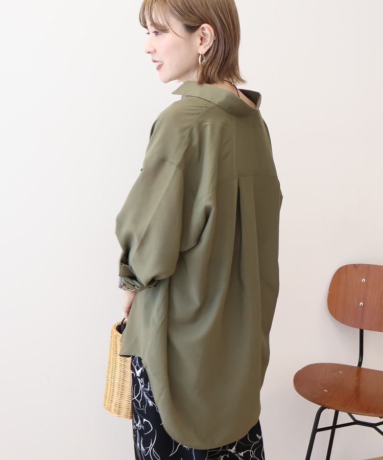 AMERICAN HOLIC「シアーボイルオーバーシルエットシャツ」|シャツ・ブラウス|