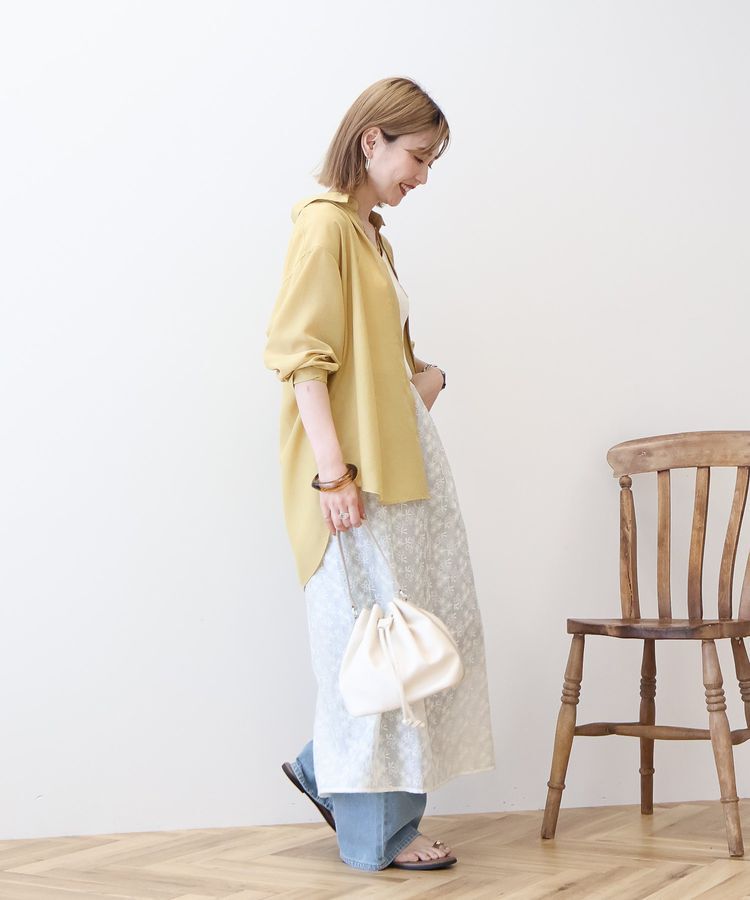 AMERICAN HOLIC「シアーボイルオーバーシルエットシャツ」|シャツ・ブラウス|