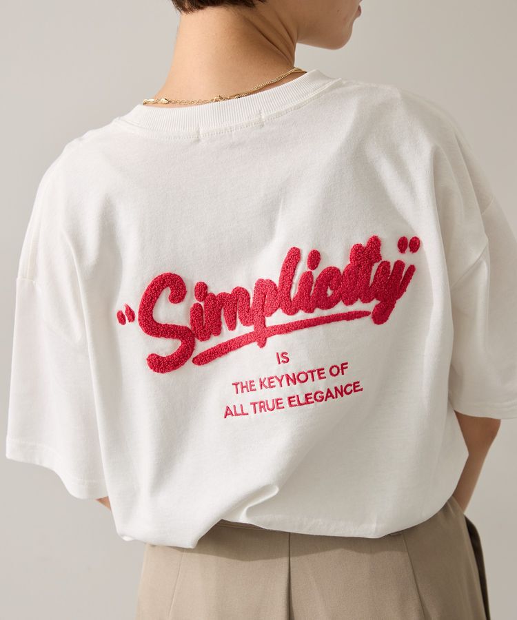 AMERICAN HOLIC「サガラ刺繍Tシャツ」|Tシャツ・カットソー|