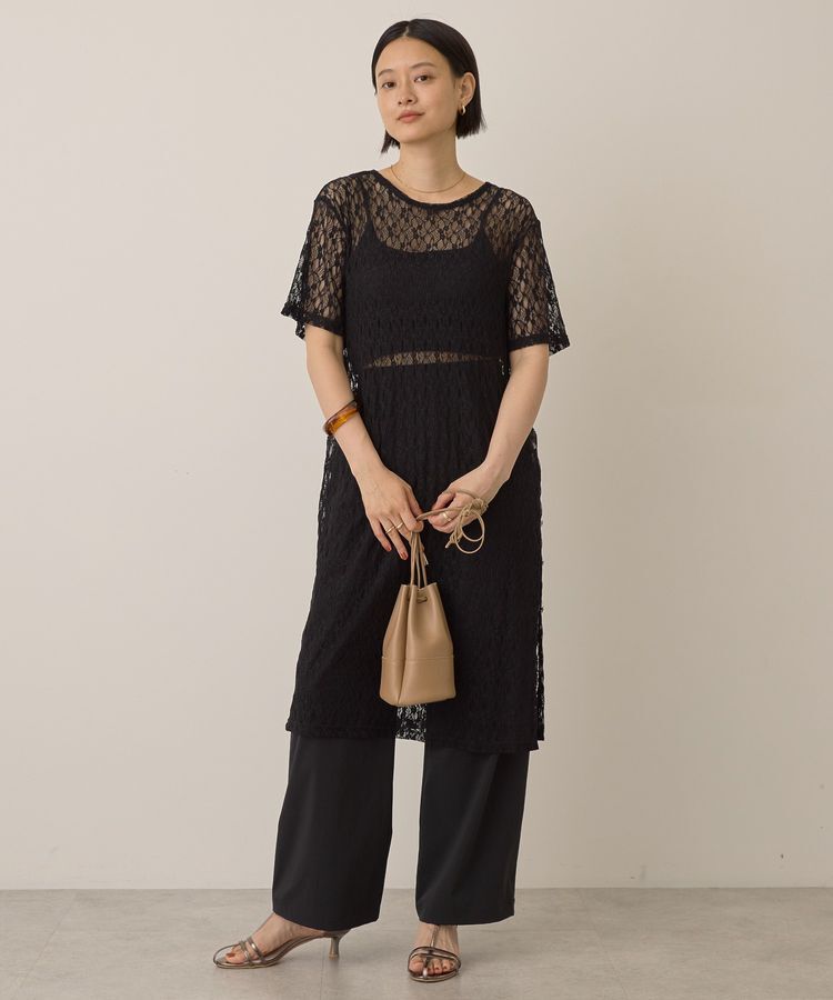 AMERICAN HOLIC「レースTシャツワンピース」|ワンピース|