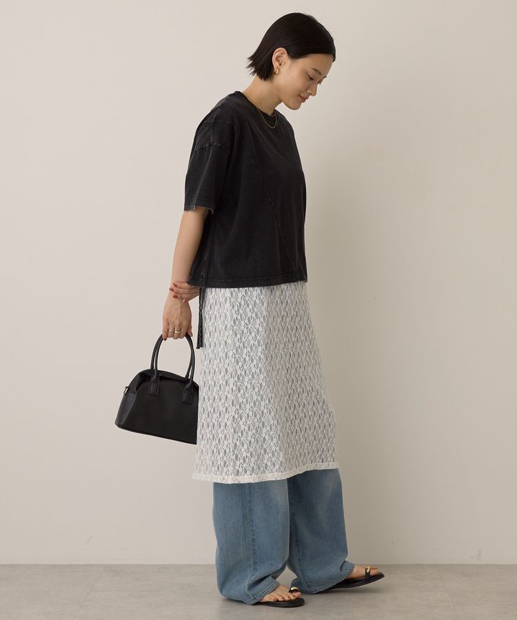 AMERICAN HOLIC「レースTシャツワンピース」|ワンピース|