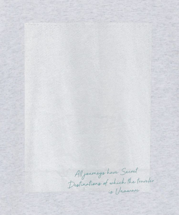 AMERICAN HOLIC「ボックス箔プリントロングTシャツ/チュニック」|Tシャツ・カットソー|