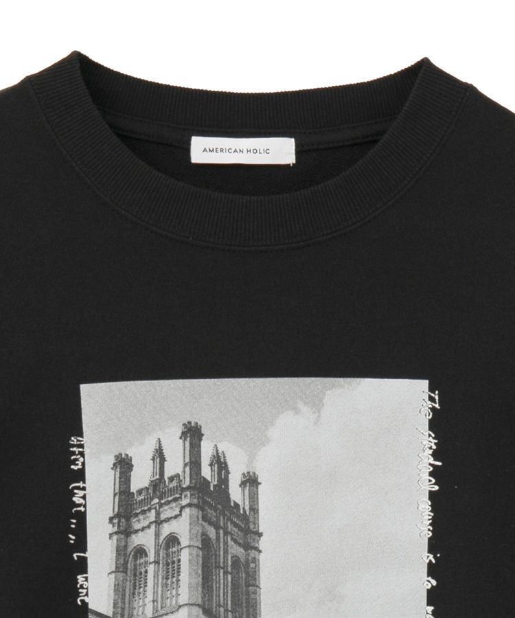 AMERICAN HOLIC「ハンドストロークフォト裏毛プルオーバー」|スウェット・ジャージ|