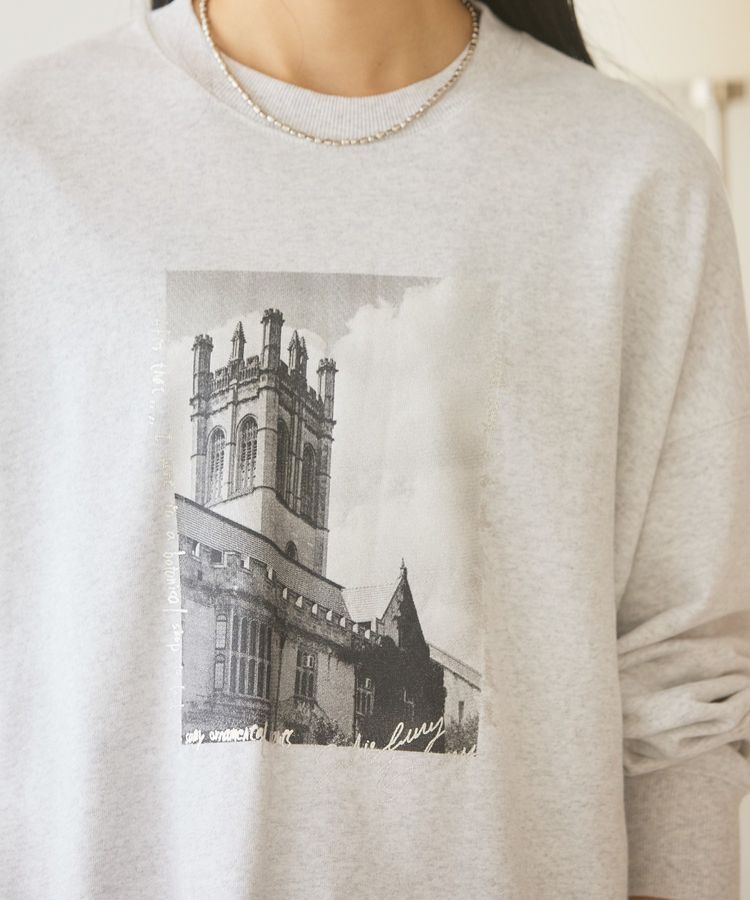 AMERICAN HOLIC「ハンドストロークフォト裏毛プルオーバー」|スウェット・ジャージ|