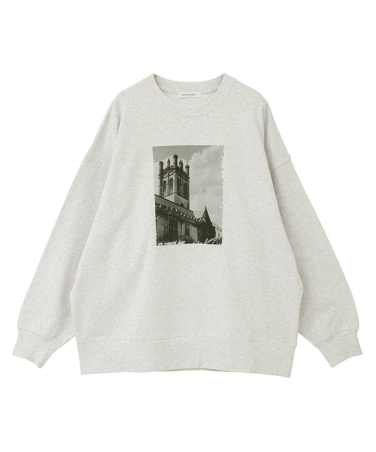 AMERICAN HOLIC「ハンドストロークフォト裏毛プルオーバー」|スウェット・ジャージ|