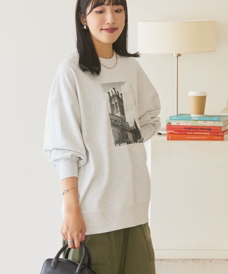 AMERICAN HOLIC「ハンドストロークフォト裏毛プルオーバー」|スウェット・ジャージ|