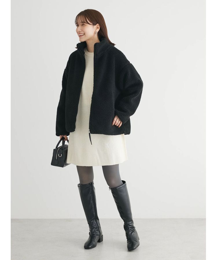 Green Parks「リブニットミニワンピース」|ワンピース|