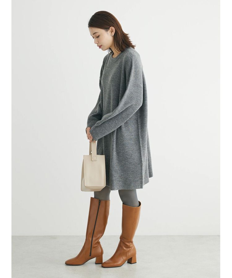 Green Parks「リブニットミニワンピース」|ワンピース|