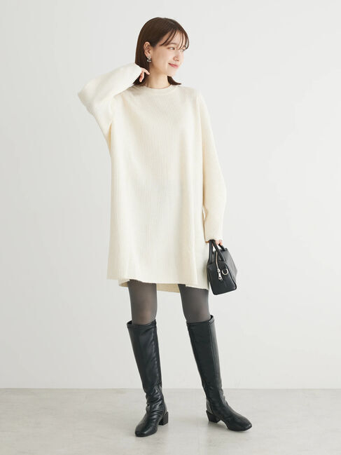 Green Parks「リブニットミニワンピース」|ワンピース|