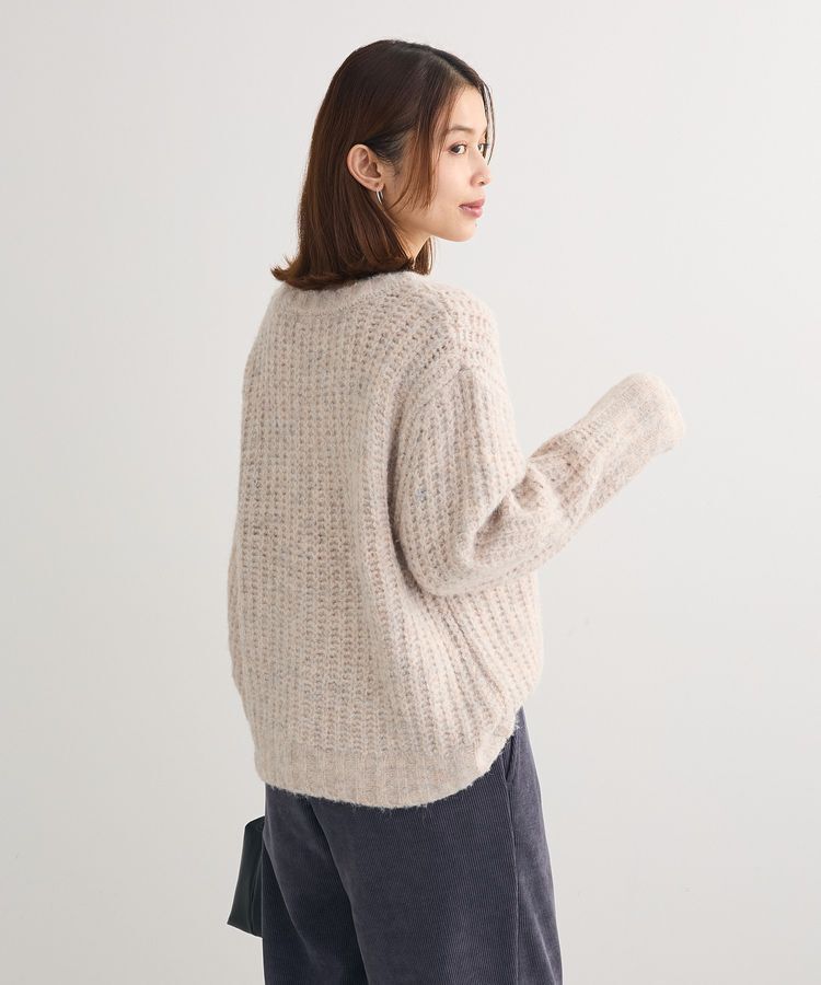 Green Parks「ざっくりローゲージニットプルオーバー」|ニット・セーター|