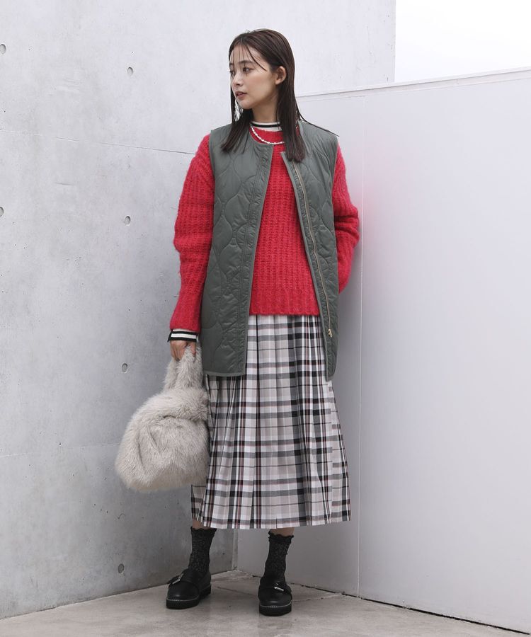 Green Parks「ざっくりローゲージニットプルオーバー」|ニット・セーター|