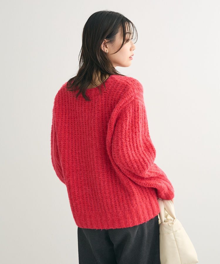 Green Parks「ざっくりローゲージニットプルオーバー」|ニット・セーター|