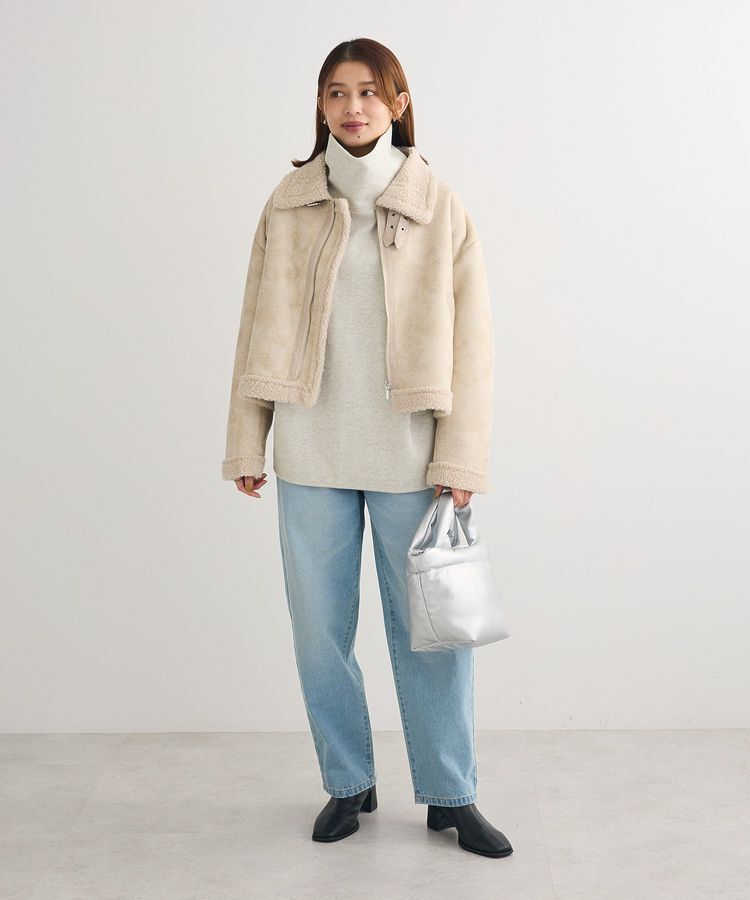 Green Parks「圧縮ポンチゆるタートルプルオーバー」|スウェット・ジャージ|