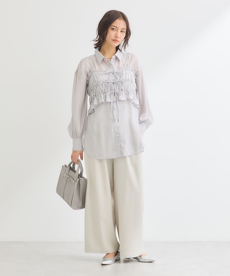 Green Parks「・ELENCARE DUE サイドベルトタックパンツ」|その他|