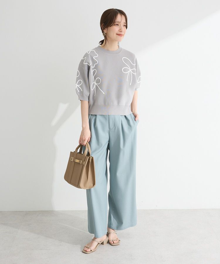 Green Parks「・ELENCARE DUE サイドベルトタックパンツ」|その他|