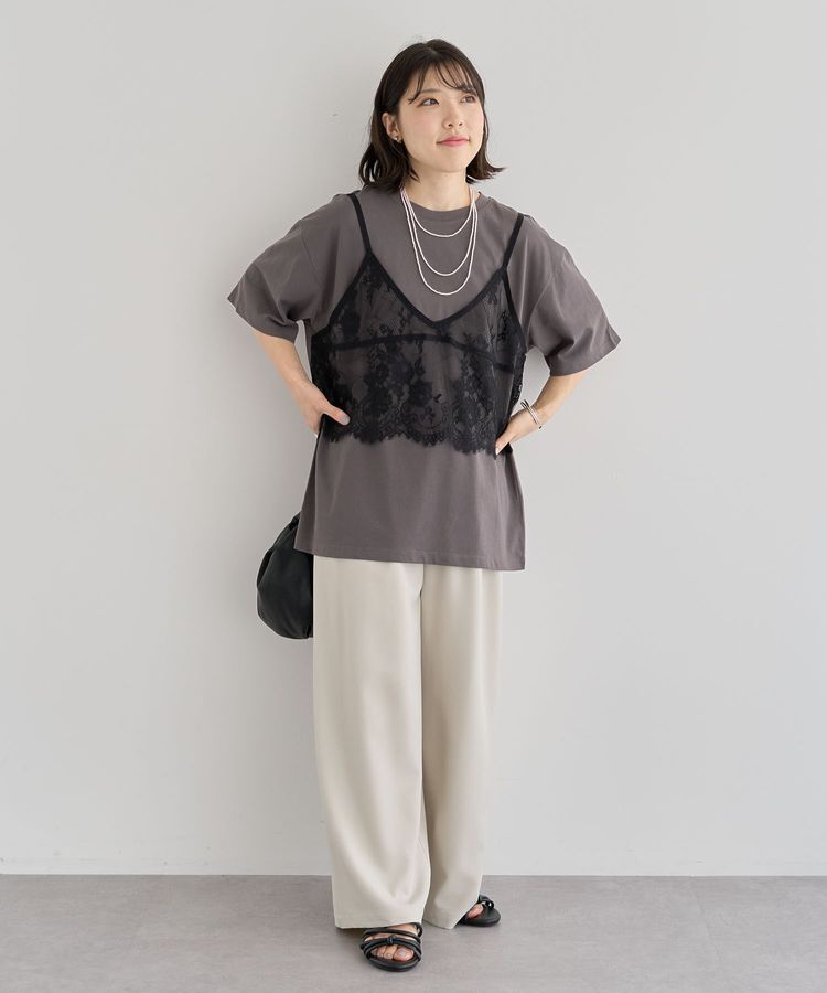 Green Parks「・ELENCARE DUE サイドベルトタックパンツ」|その他|