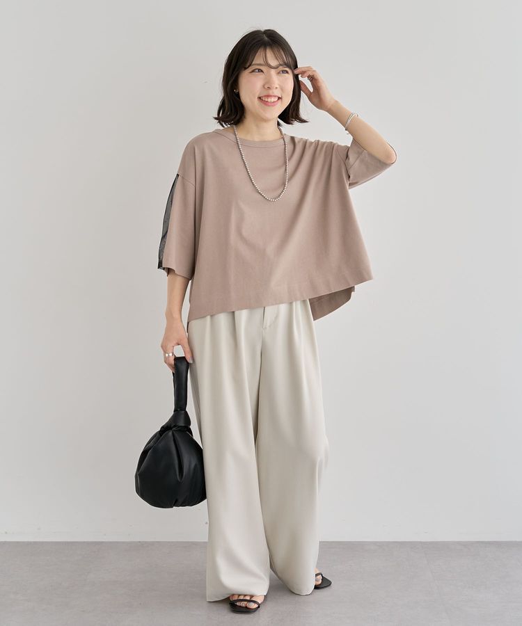 Green Parks「・ELENCARE DUE サイドベルトタックパンツ」|その他|