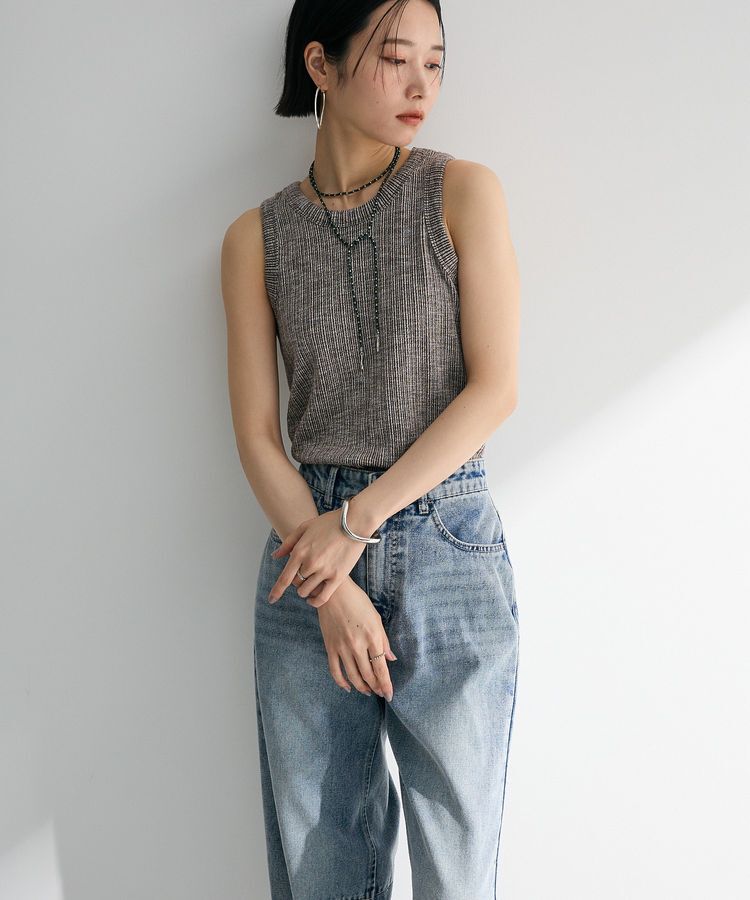Green Parks「メランジタンクトップ」|インナー|