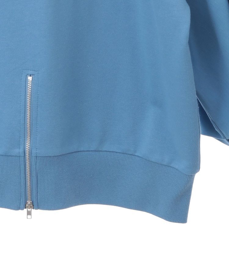 Green Parks「2WAY7分袖タック裾ZIPプルオーバー」|Tシャツ・カットソー|