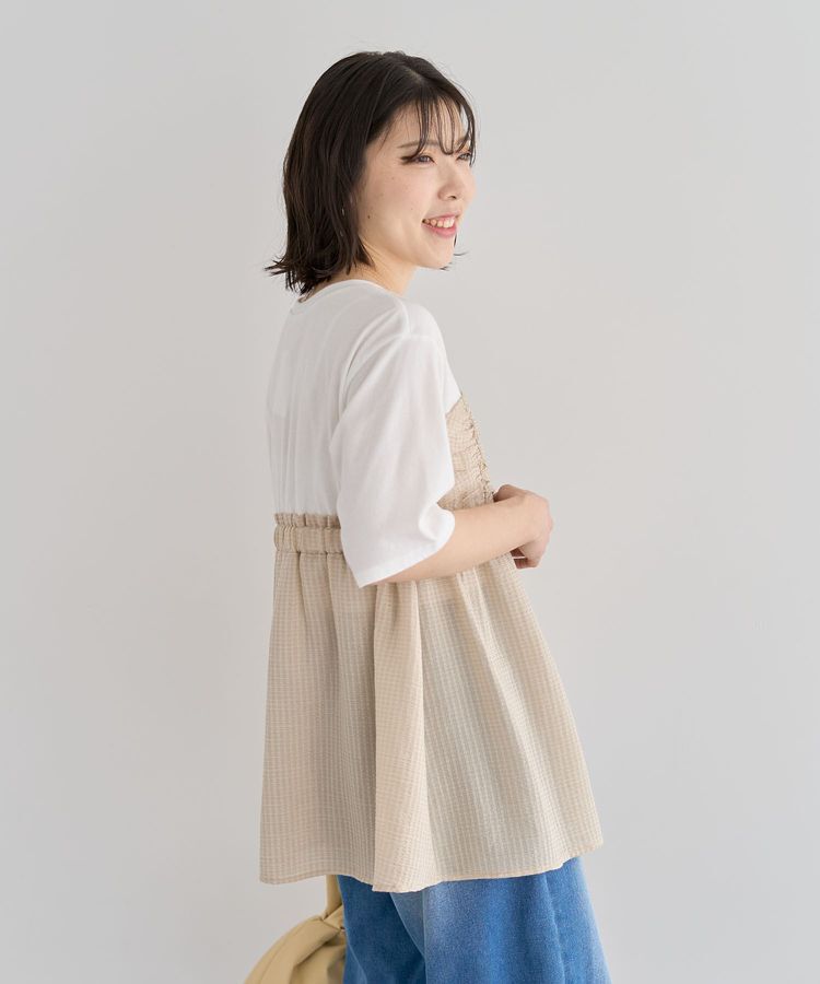 Green Parks「ビスチェドッキングプルオーバー」|Tシャツ・カットソー|