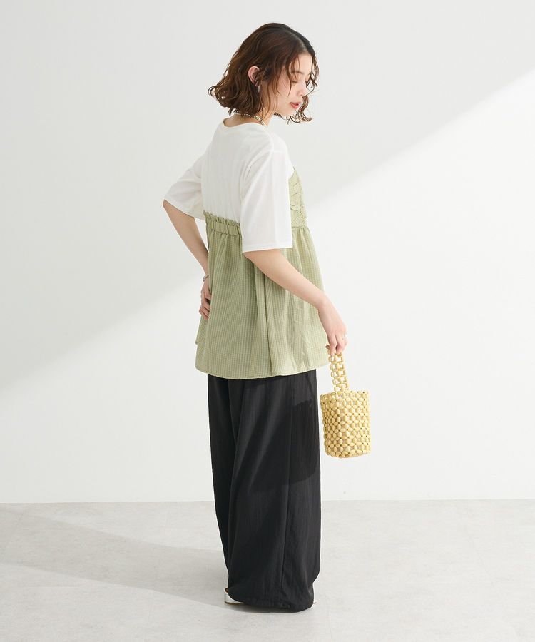 Green Parks「ビスチェドッキングプルオーバー」|Tシャツ・カットソー|