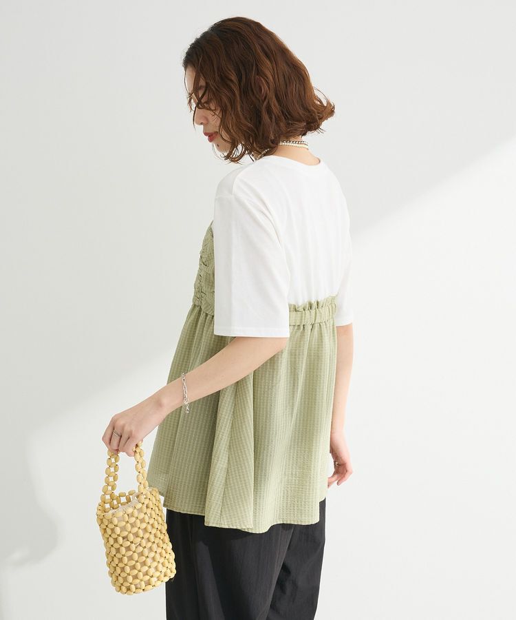 Green Parks「ビスチェドッキングプルオーバー」|Tシャツ・カットソー|