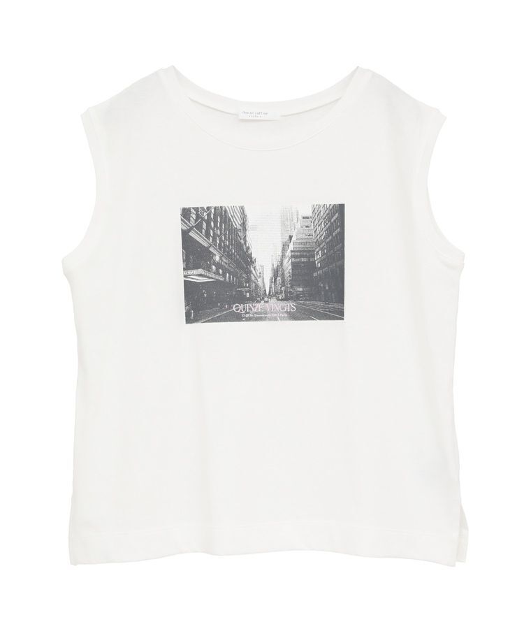 Green Parks「ノースリーブフォトプルオーバー」|Tシャツ・カットソー|