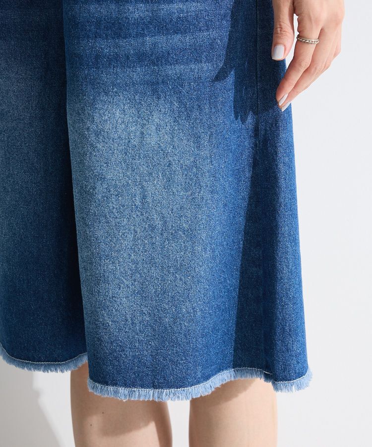 Green Parks「・DOUBLE FLAGS ワイドデニムハーフパンツ」|その他|