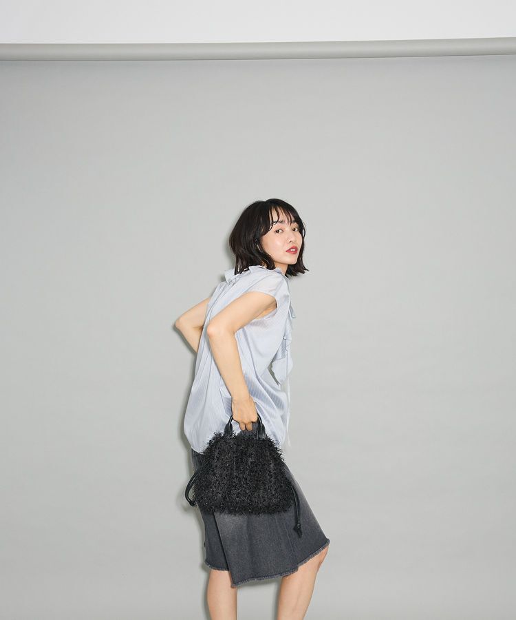 Green Parks「・DOUBLE FLAGS ワイドデニムハーフパンツ」|その他|