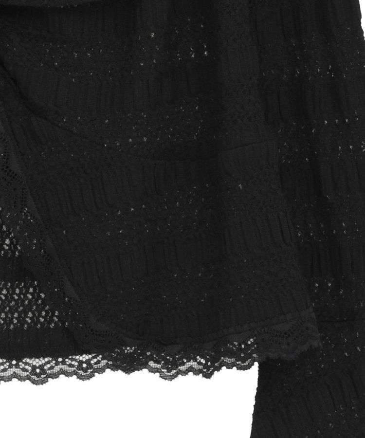 AnriettMusee「シャーリングオフショルプルオーバー」|Tシャツ・カットソー|