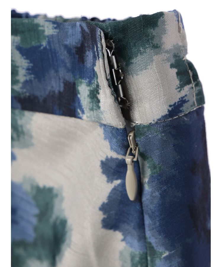 YECCA VECCA「ヴィンテージフラワー柄フレアスカート」|フレア|