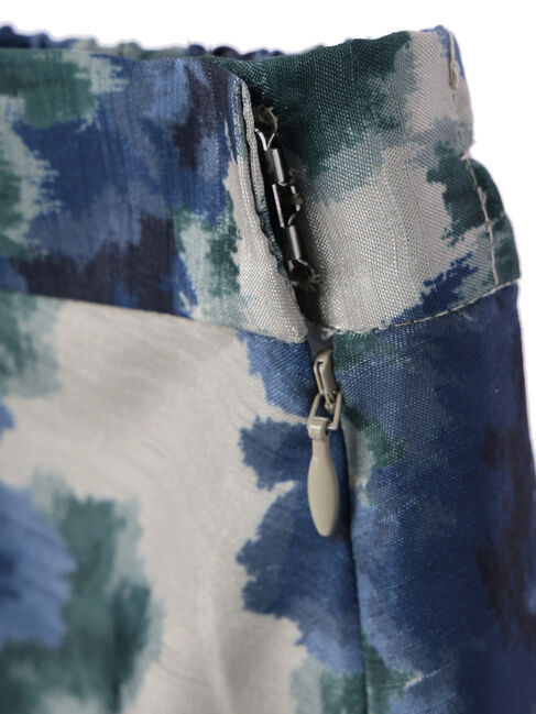 YECCA VECCA「ヴィンテージフラワー柄フレアスカート」|フレア|