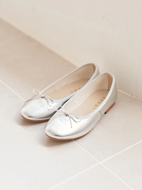 YECCA VECCA「【REMME】バレーシューズ」|パンプス|Silver