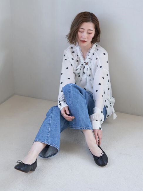 YECCA VECCA「【REMME】バレーシューズ」|パンプス|