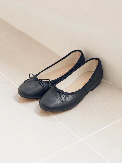 YECCA VECCA「【REMME】バレーシューズ」|パンプス|Black