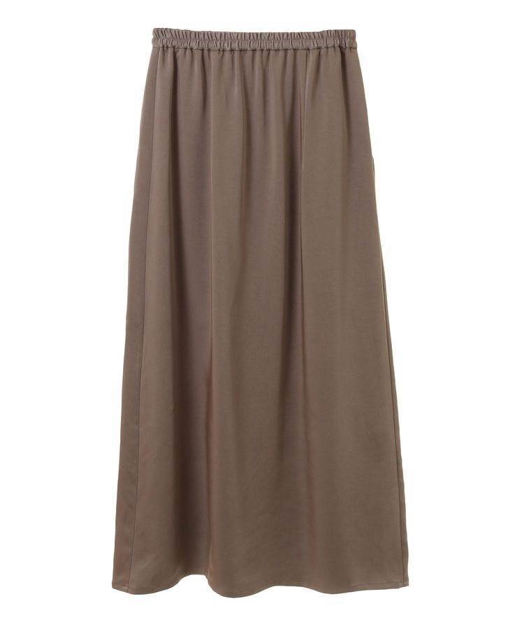 YECCA VECCA「サテンロングスカート」|スカート|