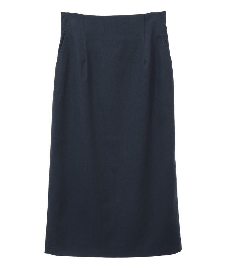 YECCA VECCA「レースアップナロースカート」|タイト|