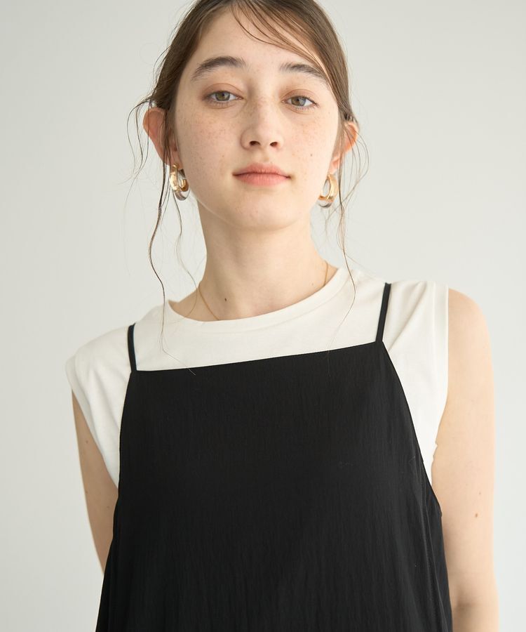 Editt by YECCA VECCA「【接触冷感】カーゴキャミワンピース」|ワンピース|