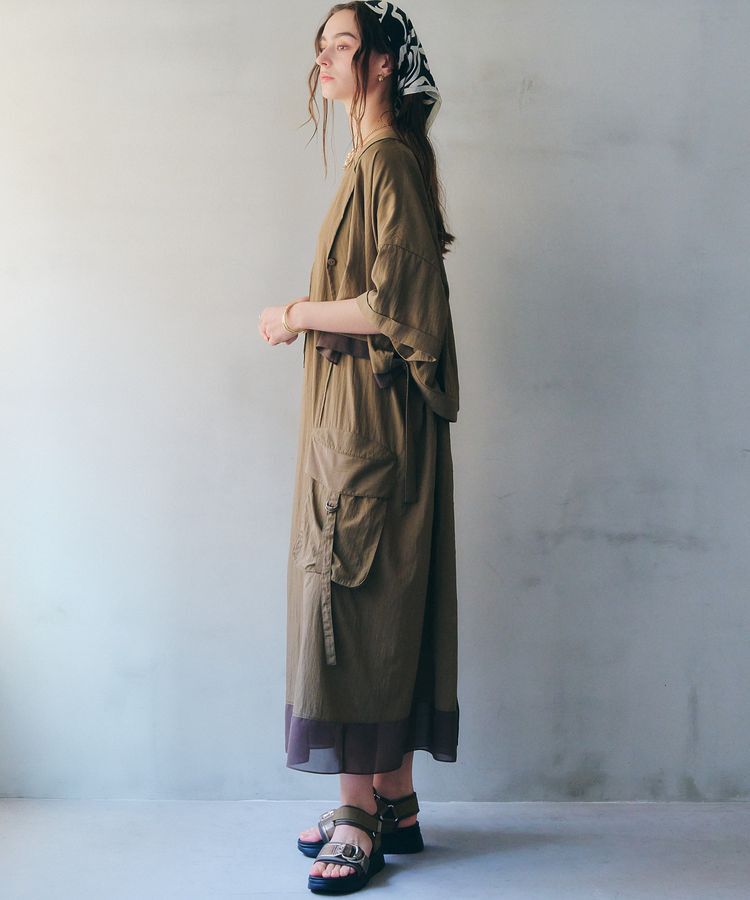 Editt by YECCA VECCA「【接触冷感】カーゴキャミワンピース」|ワンピース|