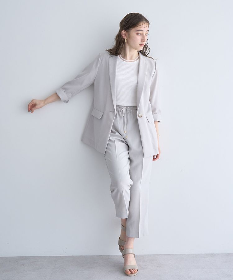 YECCA VECCA「サラサライージーテーパードパンツ」|その他|