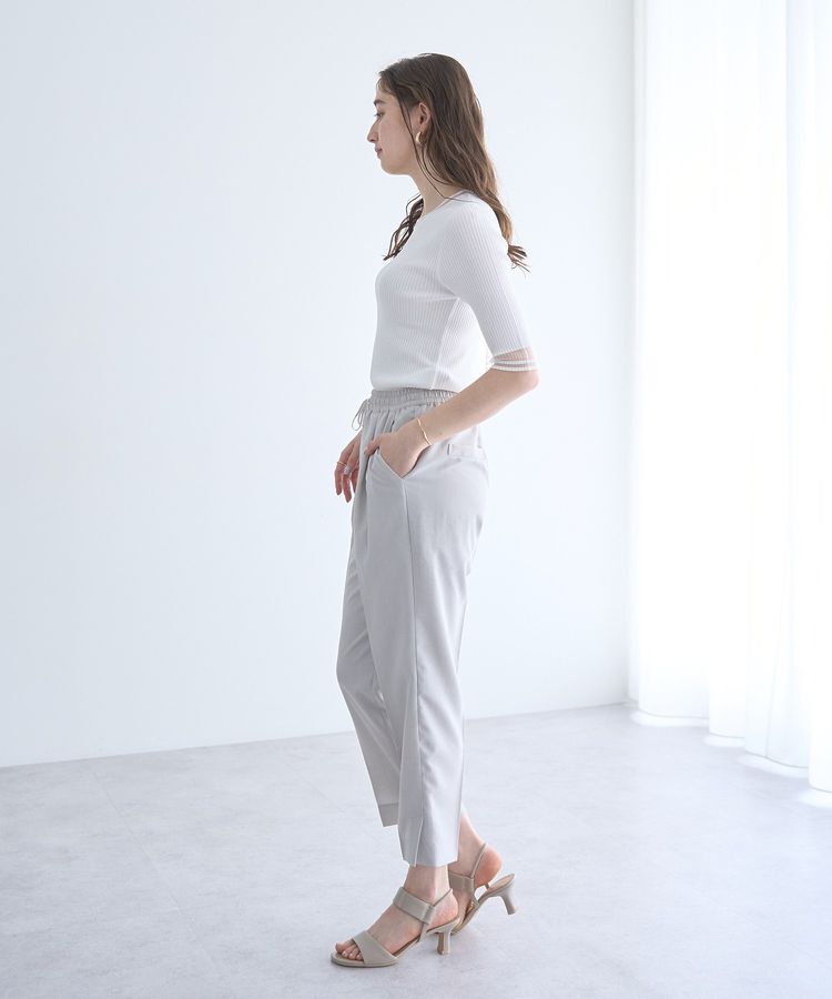 YECCA VECCA「サラサライージーテーパードパンツ」|その他|