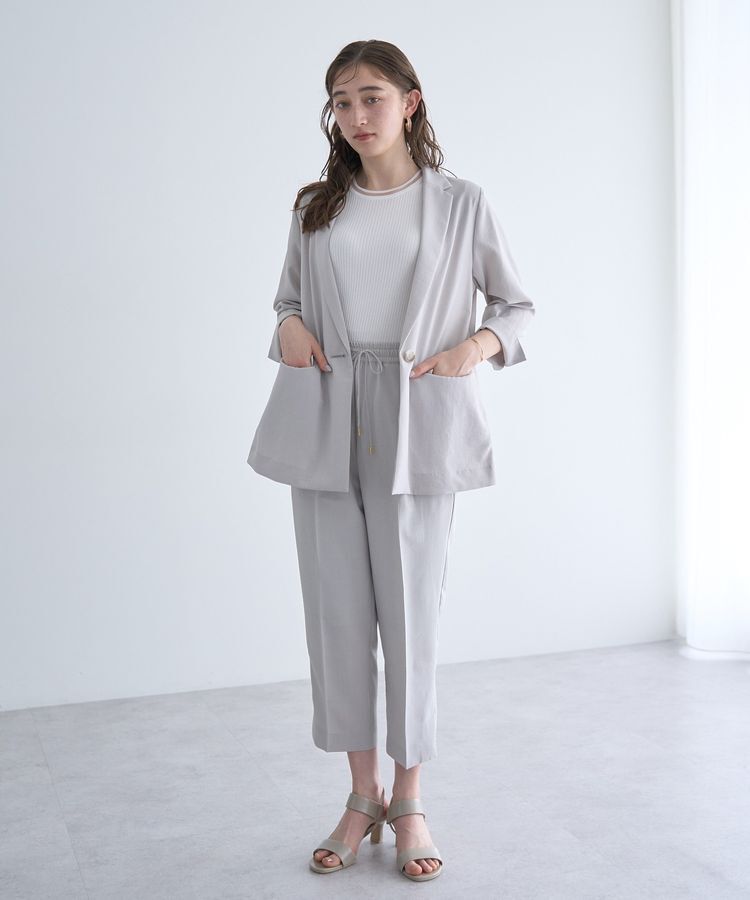 YECCA VECCA「サラサライージーテーパードパンツ」|その他|