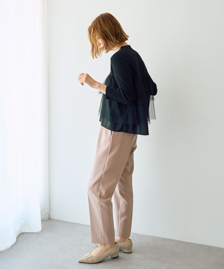 YECCA VECCA「スタイルアップテーパードパンツ」|その他|