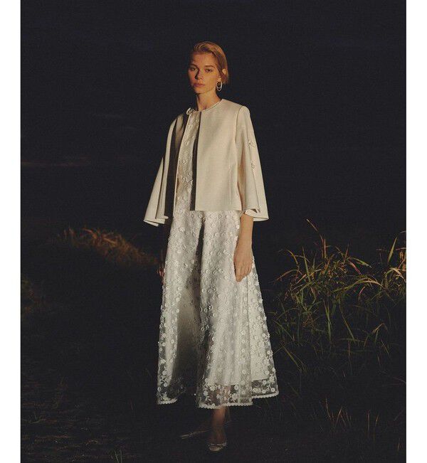 LOULOU WILLOUGHBY「《ドラマ着用》【LOULOU WILLOUGHBY】ダブルクロスリボンジャケット」|その他|