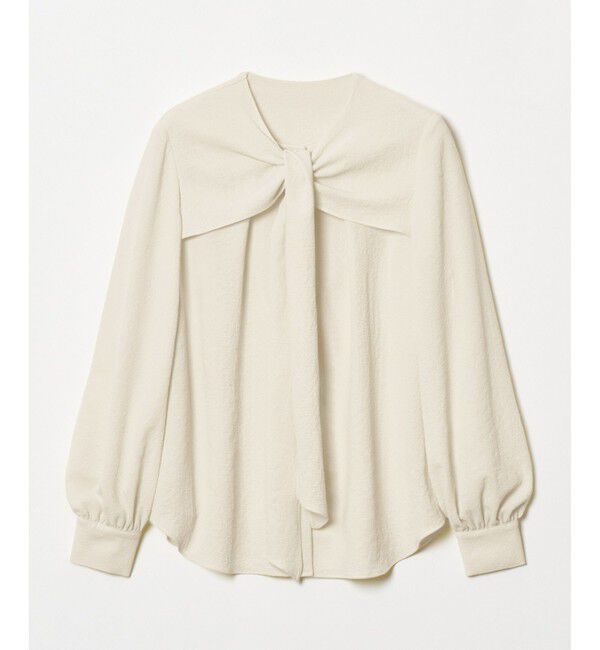 allureville「スムージーリップスカーフネックブラウス」|シャツ・ブラウス|