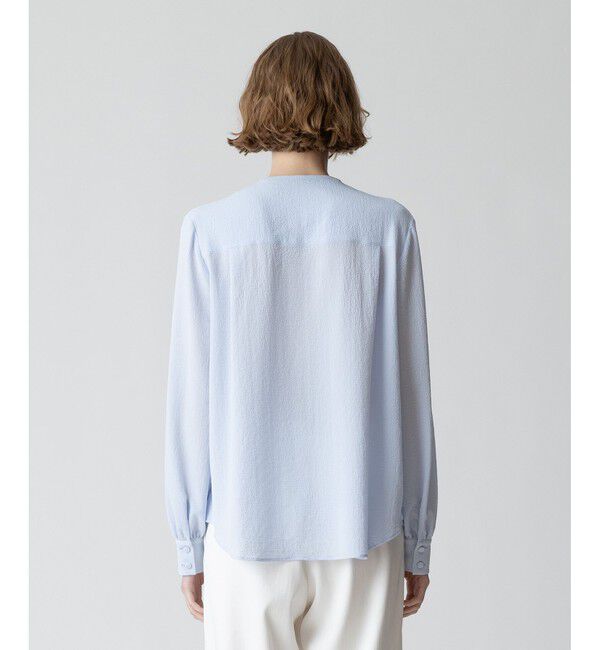 allureville「スムージーリップスカーフネックブラウス」|シャツ・ブラウス|