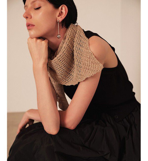 allureville「【THROW(スロウ)】 TRIANGLE SHAWL」|その他|