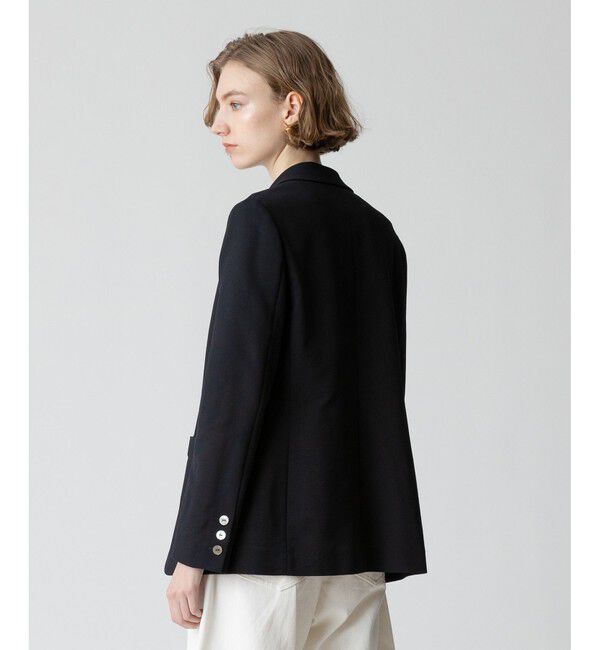 allureville「レノクロス1Bタイトジャケット」|テーラードジャケット|